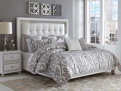 Melrose Park Bedding set by Aico Furniture
