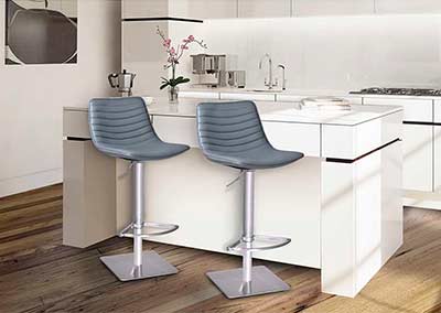 Air-lift swivel bar stool ArL Moon