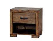 Platform Bed in Rustic Finish FA51