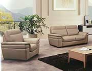 Italian Tan Leather Sofa Set AEK-20TN