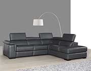 Premium Leather Sectional sofa with Power Recliner NJ Abena