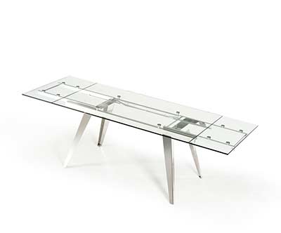 Extendable Glass Dining Table VG429