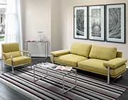 Lime Fabric Sofa Z624