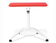 Red Workpad Adjustable Desk by Unique Furniture 201