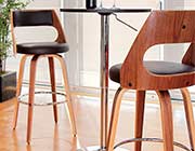 Cecina Bar Stool by Lumisource