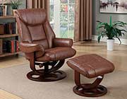 Recliner Chair with Ottoman CO087