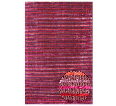 Contemporary Purple Wool Rug FR 703