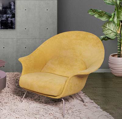 Citrus Yellow Accent Chair NP 001