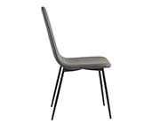 Gray Side Chair Carina