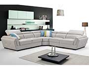 Light Grey sectional sofa EF 566