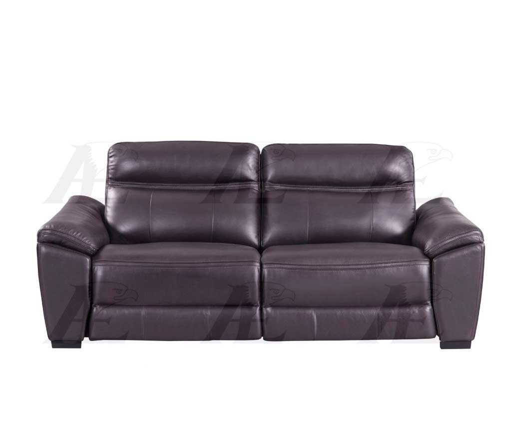 dark brown italian leather sofa