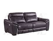 Dark Brown Italian leather sofa AEK 088