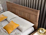 Modern Walnut Bed EF Tormenta