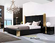 Black and Gold Bed VG 259