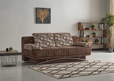 Fortune Sofa bed in Brown