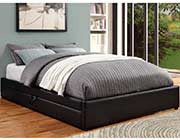 Storage Platform Leatherette bed CO 386