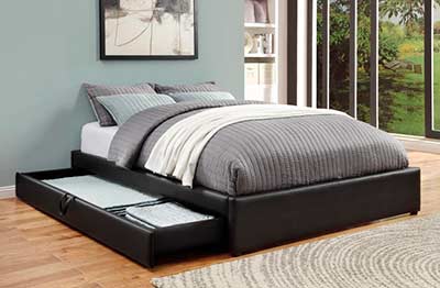 Storage Platform Leatherette bed CO 386