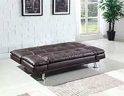 Contemporary Brown Sofa Bed CO 321