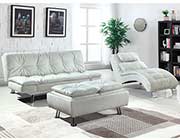 Contemporary Brown Sofa Bed CO 321