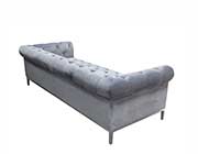 Gray Velvet Sofa DS Marilyn