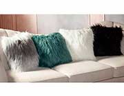 Gray Velvet Sofa DS Marilyn