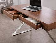 Modern Walnut Desk NJ 712