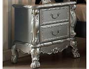Silver Finish Bed AC Davida