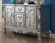 Silver Finish Bed AC Davida