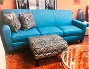 Blue Fabric sofa