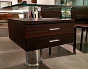 Modern Office Desk in Ebony Wood KI 88