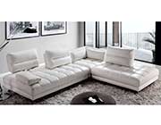 Top Grain Leather Sectional Sofa by Moroni