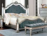 Silver Finish Bed FA 194