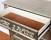 Silver Finish Bed FA 194