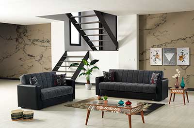 Sonoma Dark Gray Prime Sofa