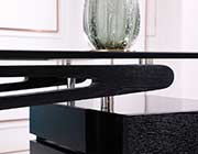 Modern Black High Gloss Desk VG 347