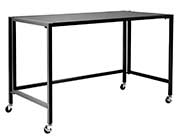 Evert Black Folding Desk by Eurostyle