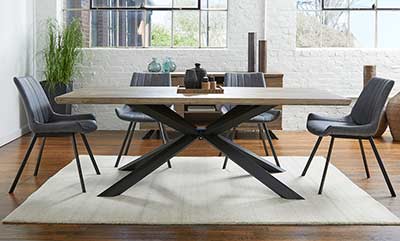 Geneva Dining Table by Unique Furniture