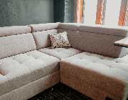 Light Gray Sectional Sofa bed EF Gaila