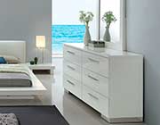 White High Gloss Bedroom FA Koleen