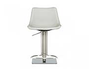 Light Gray Eco-Leather Bar Stool VG Niven