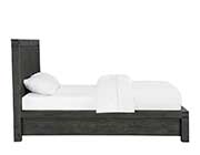 Modern Bed in Graphite Finish