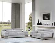 Light Gray Leather Sofa set GU 15