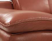 Dark Gray Power Reclining Leather Sofa Set GU 762