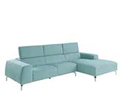 Light Gray Fabric Sofa HE 802