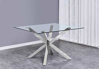 Square Glass Dining Table  BQ 52