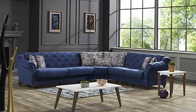 Sectional Sofa Bed Violetta