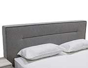 Upholstered Gray Modern Bed VG Jully