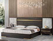 Dark Oak Modern Bed VG Velia