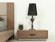 Light Walnut and Gray Bed VG Fantasy