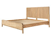 Modern Bed in Natural finish VG Micayla